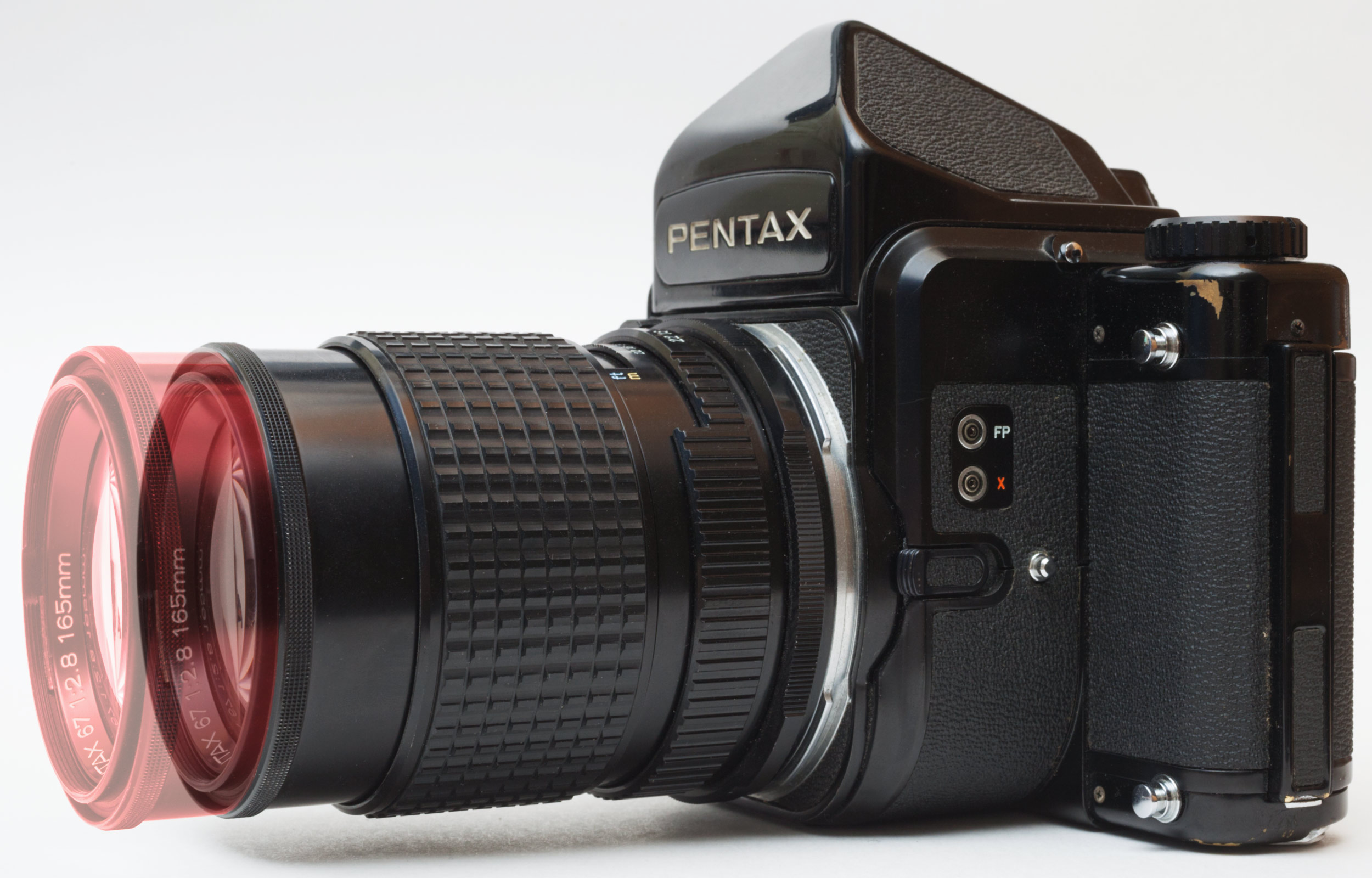 ★極上美品★ペンタックス SMC PENTAX 67 165mm F2.8外観