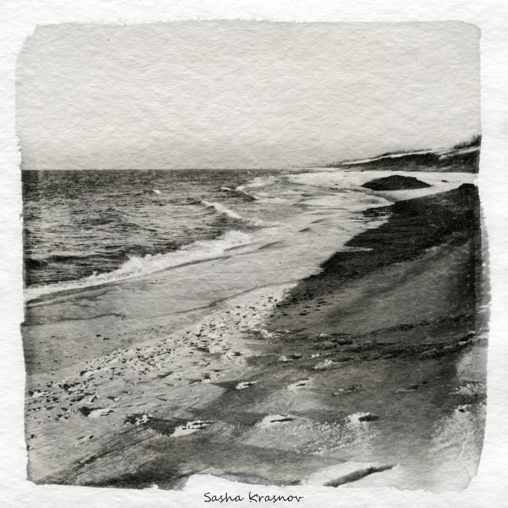 Seashore, Curonian Spit // Photography print © Sasha Krasnov