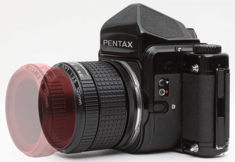 Pentax 67 120mm F3.5 Soft, side view © Sasha Krasnov Photography